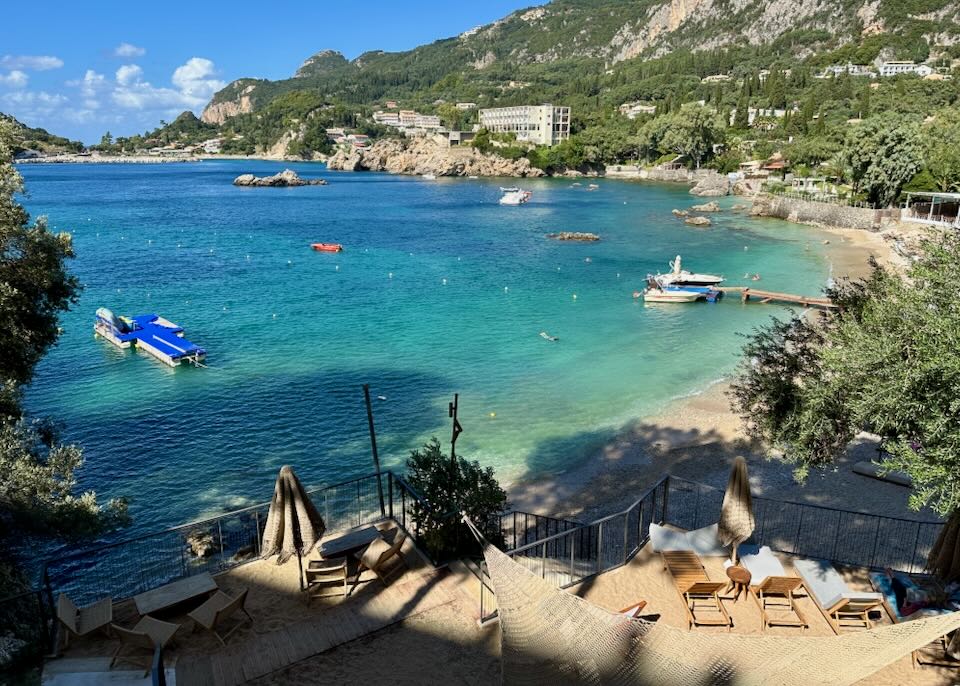 Corfu, Greece in September.