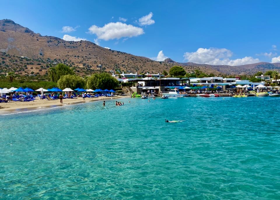 Elounda in September.