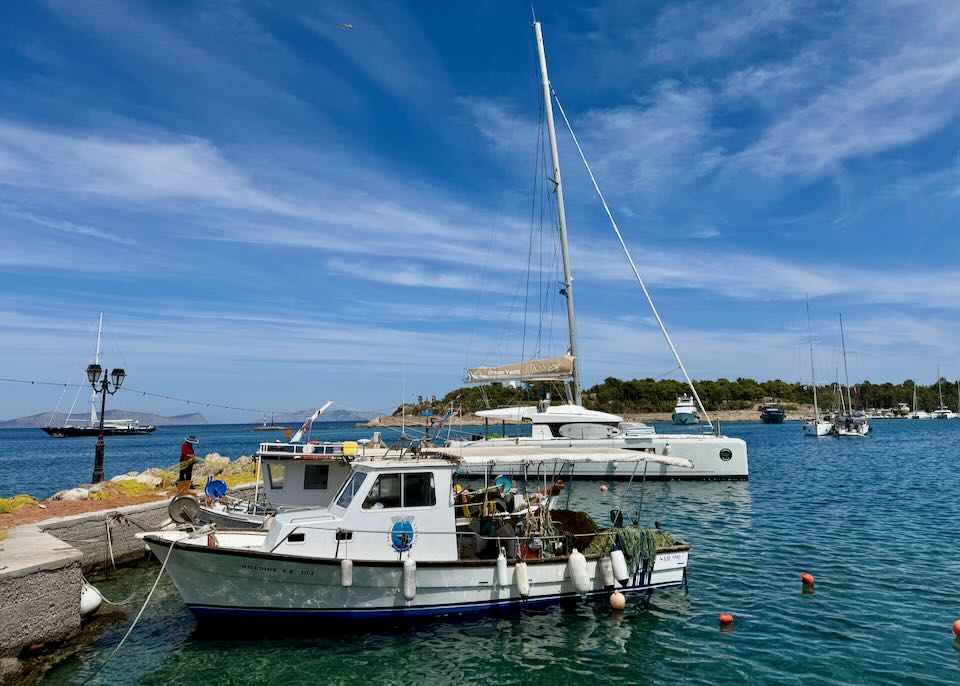 Greek Islands in May.