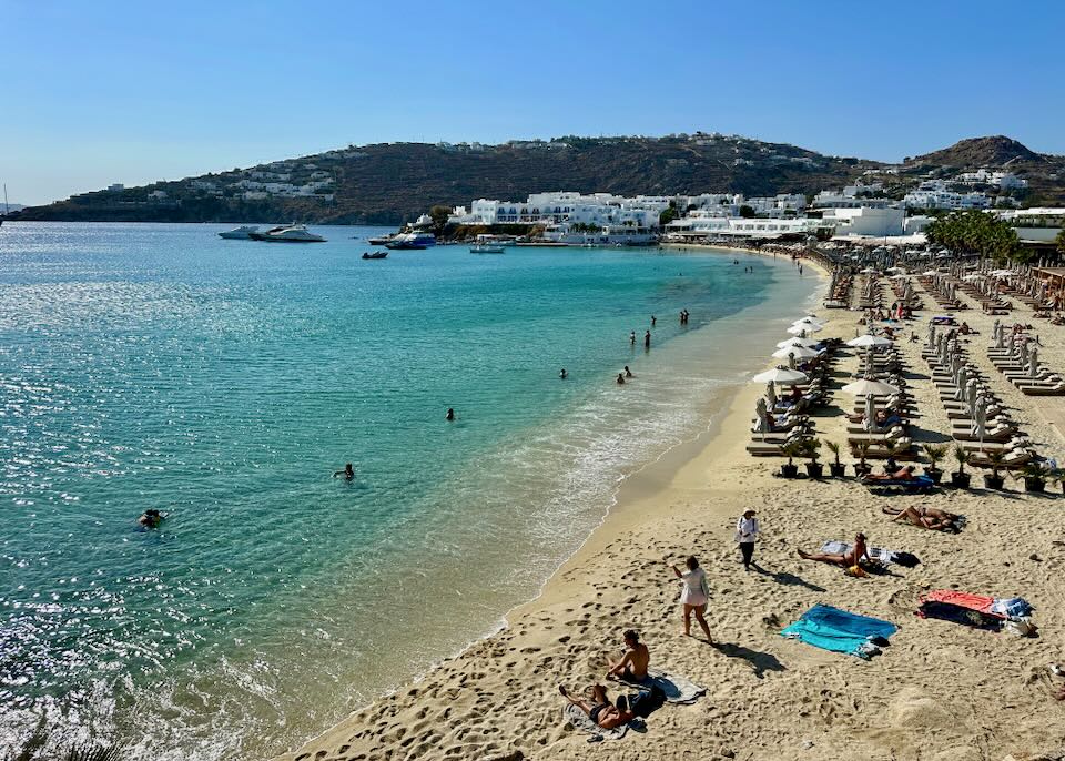 Mykonos, Greece in September.