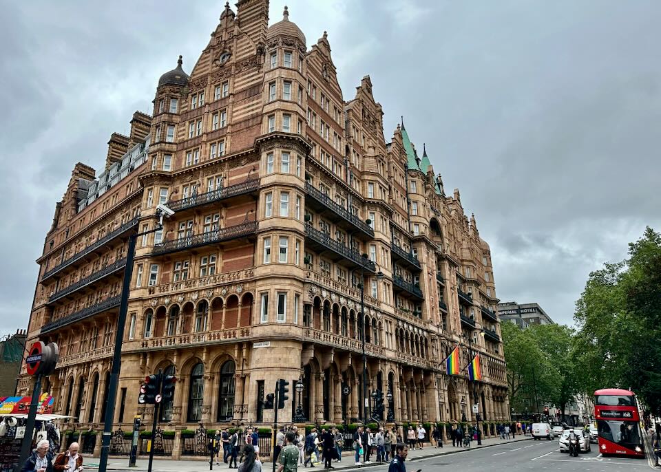 Luxury hotel in Bloomsbury.
