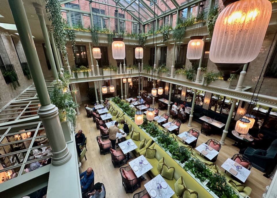 Nomad Hotel in Covent Garden.