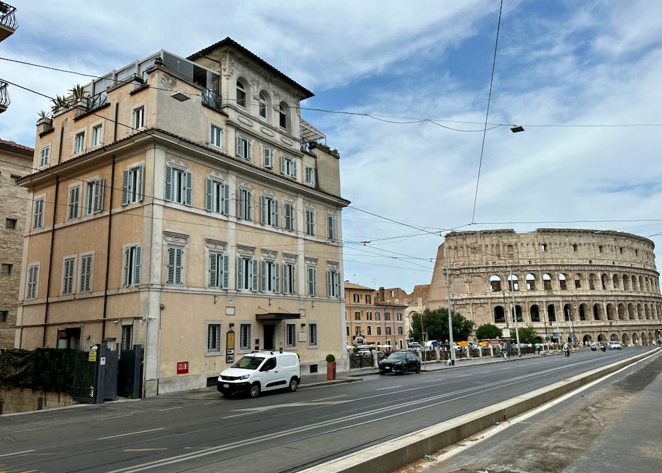Hotel near Roman Colosseum in Monti.