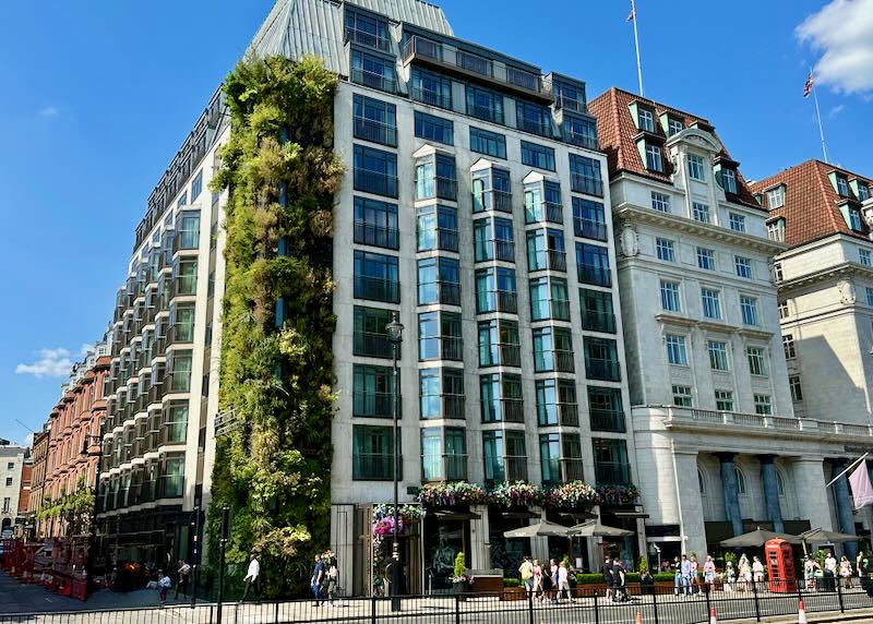 Hotel in Mayfair, London.