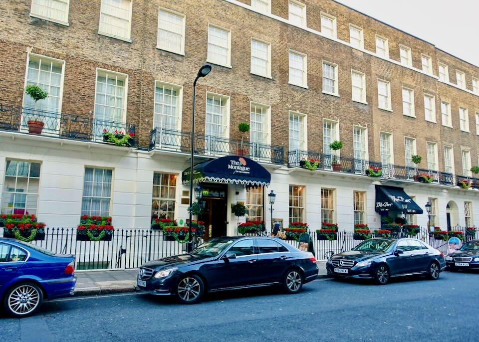 Luxury hotel in Bloomsbury.
