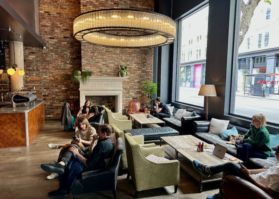 The Hoxton Hotel in Shoreditch.