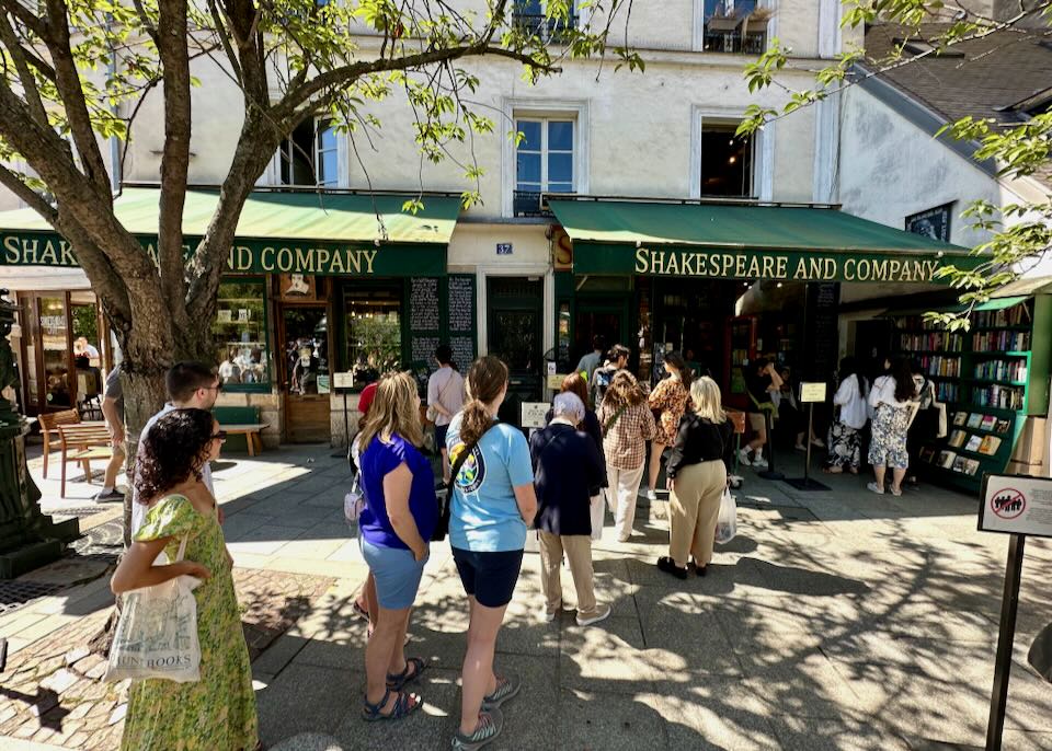 My favorite bookstore in Paris, located in the Latin Quarter.