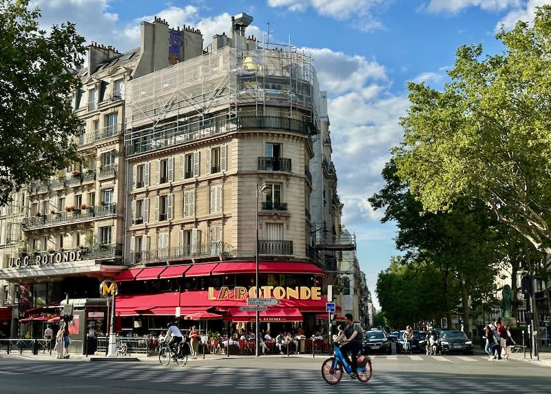 Montparnasse in Paris.