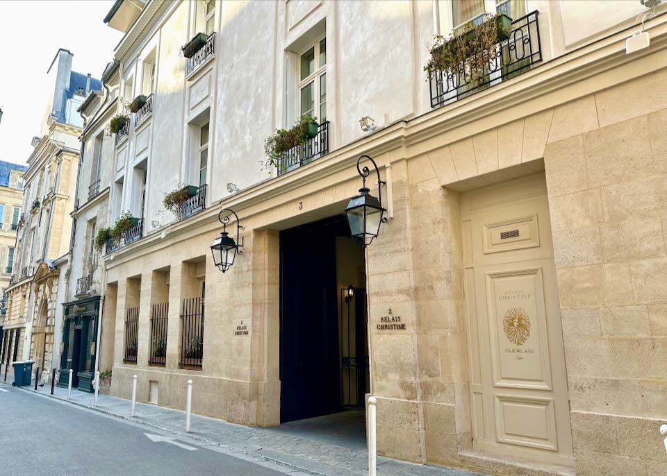 Luxury hotel in St Germain.