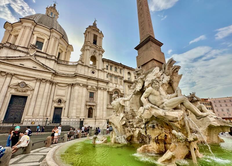 Piazza Navona in Rome.