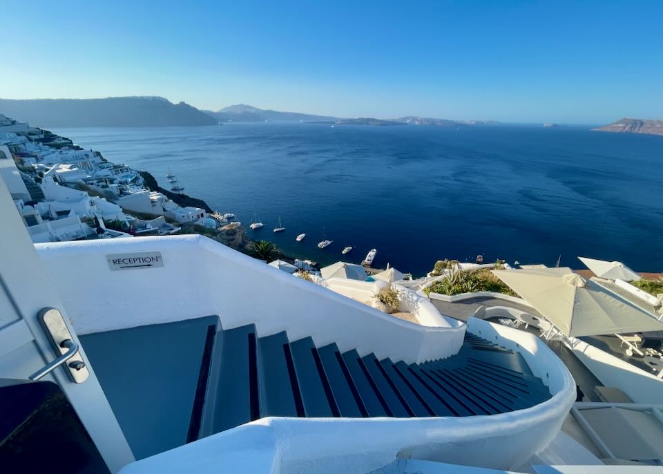 Santorini Secret Hotel in Oia.