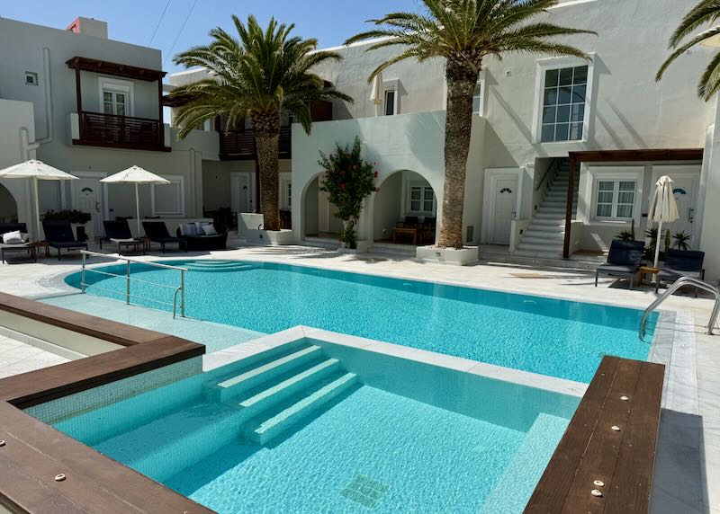 My favorite hotel in Naxos Town.