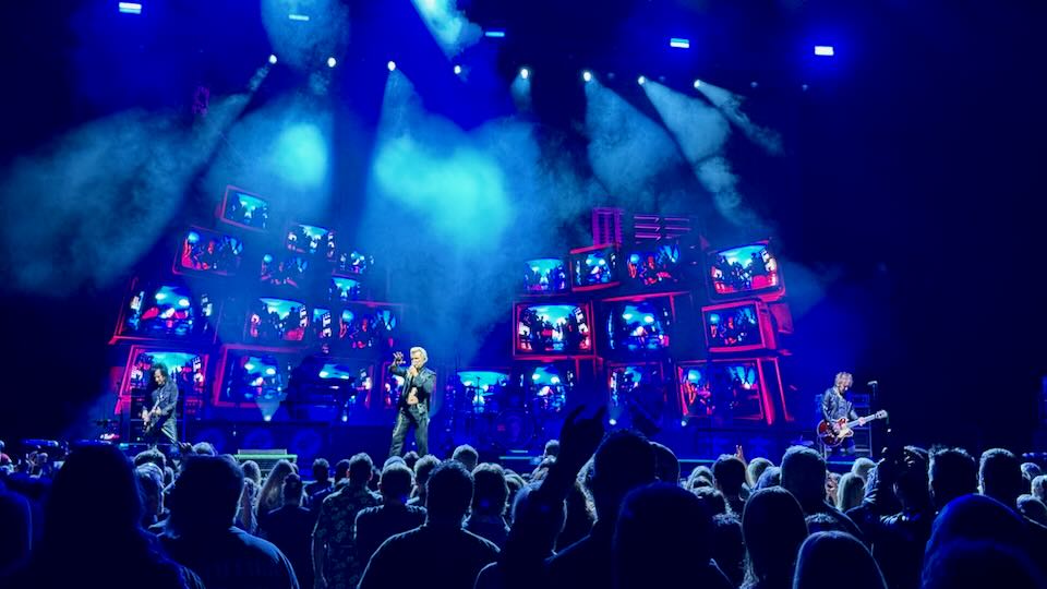 Billy Idol concert in Seattle.