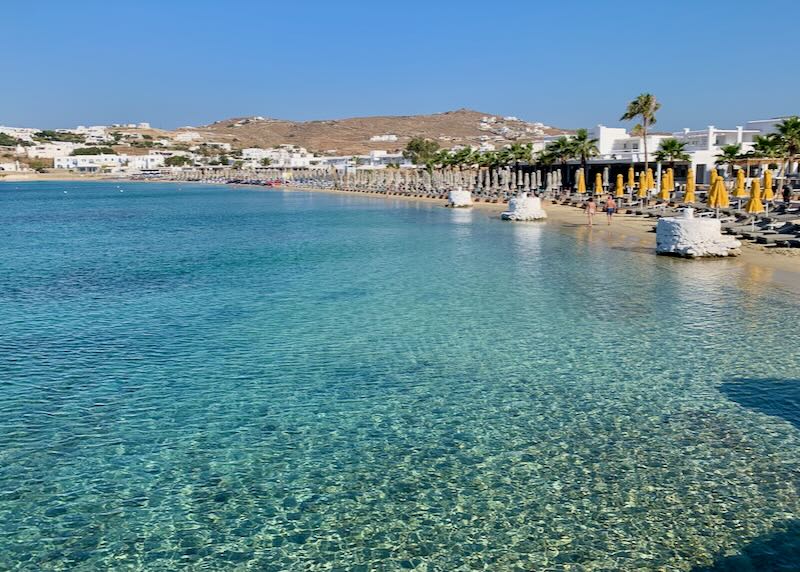 One of my favorite beaches in Mykonos.