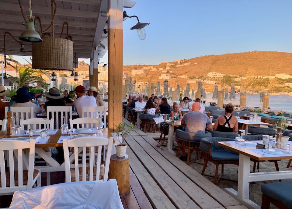 Ornos restaurant.