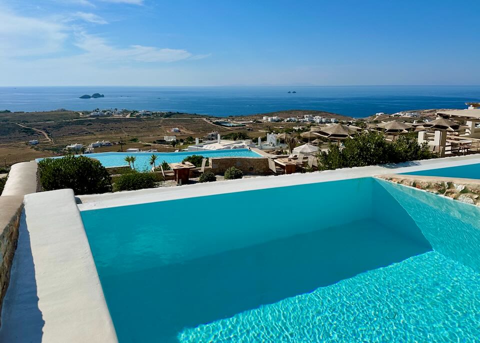 My favorite hotel for couples in Paros.
