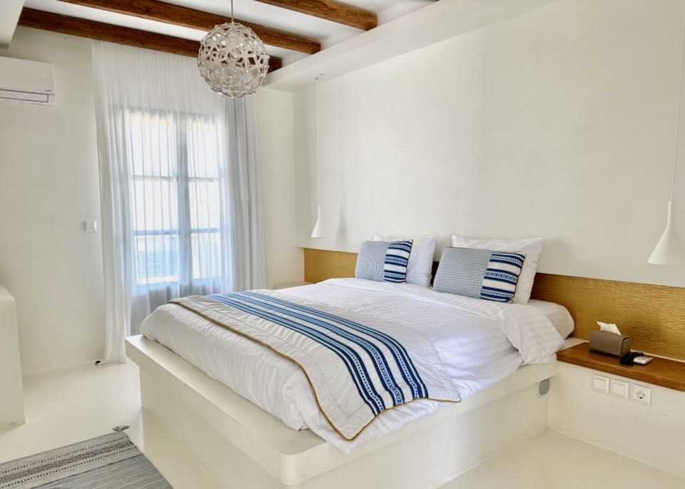 Hotel in Naoussa, Paros.