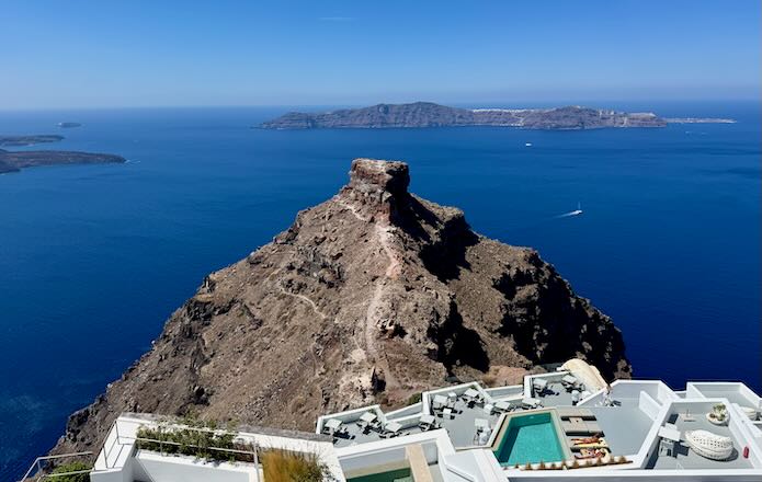 Skaros Rock.