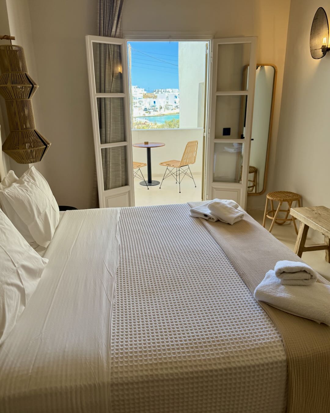Our hotel in Koufonisia.