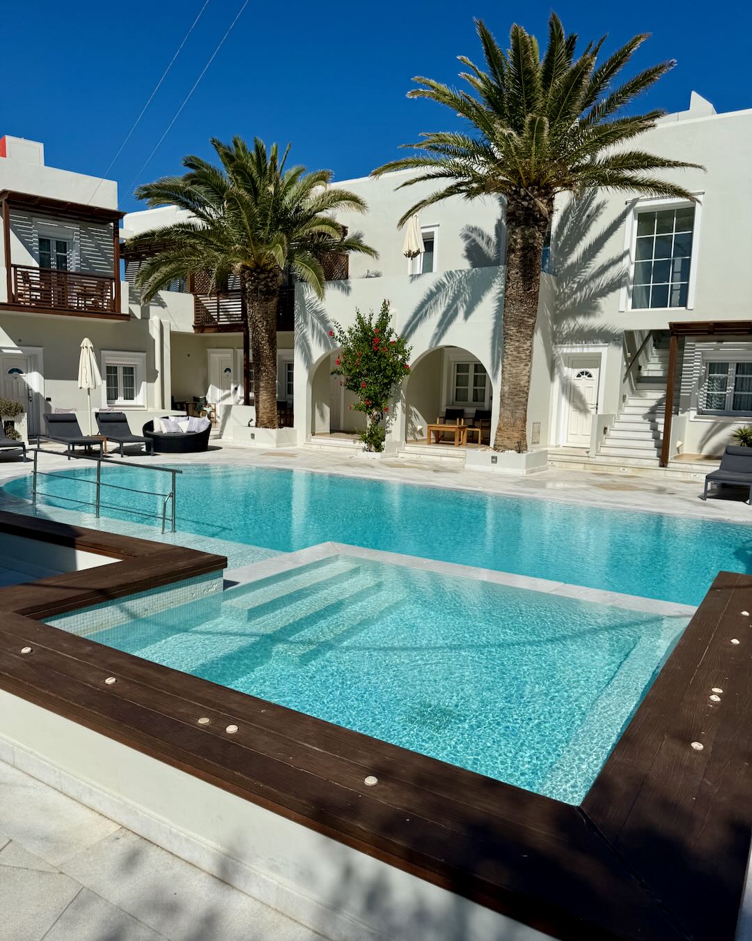 Our hotel in Naxos.