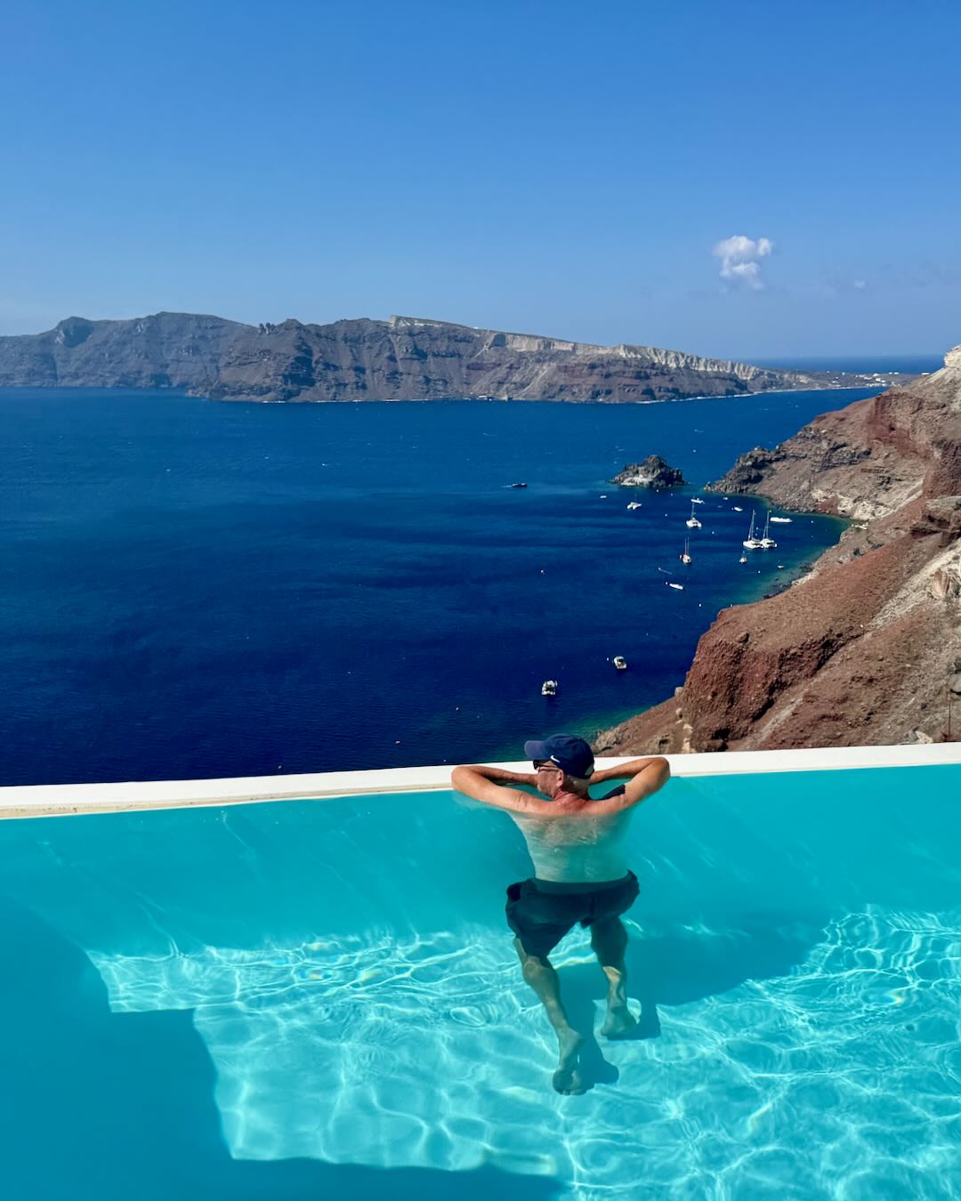 Our hotel in Oia, Santorini.