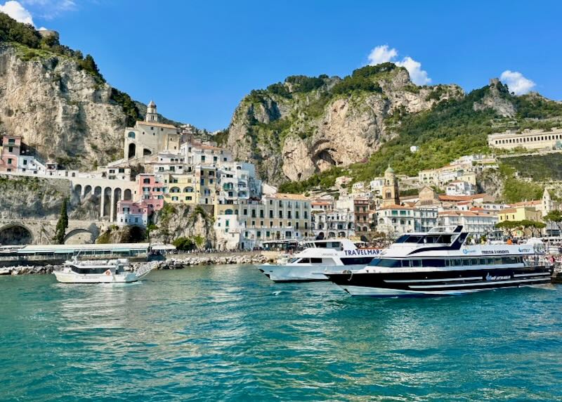 The ferry to Amalfi.