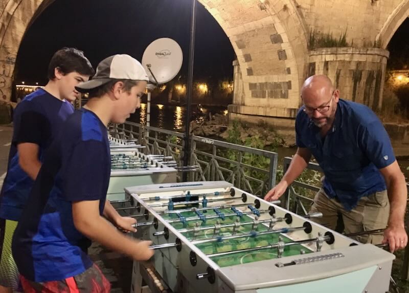 Me and my boys in Rome.