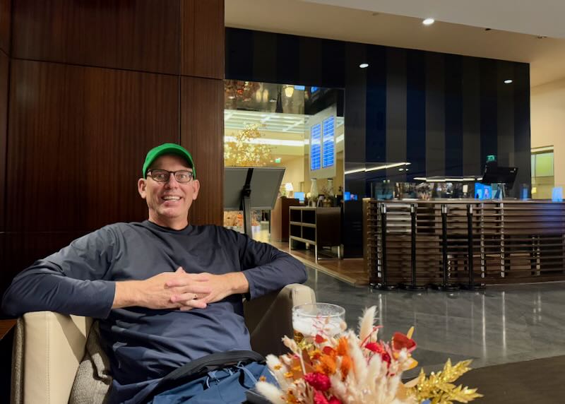 Me at the Sheraton Paris CDG.