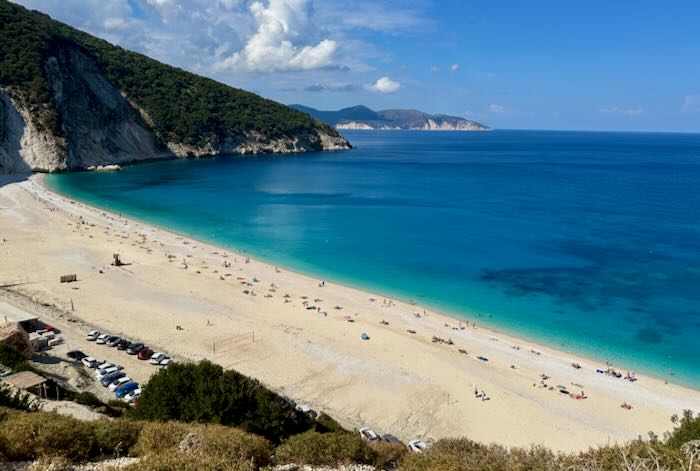 Beach in Kefalonia, Greece