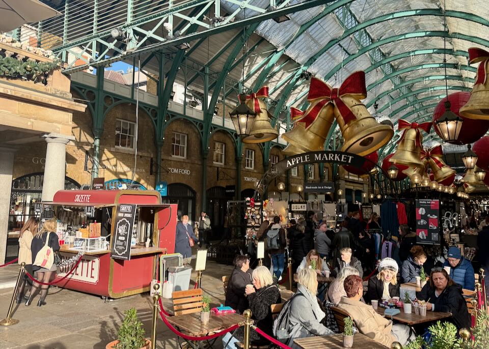 The Covent Garden Market on my most recent visit. 