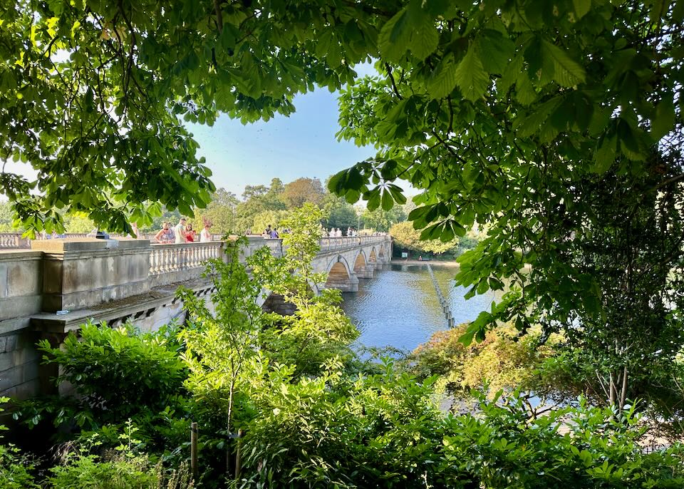 Hyde Park in London.