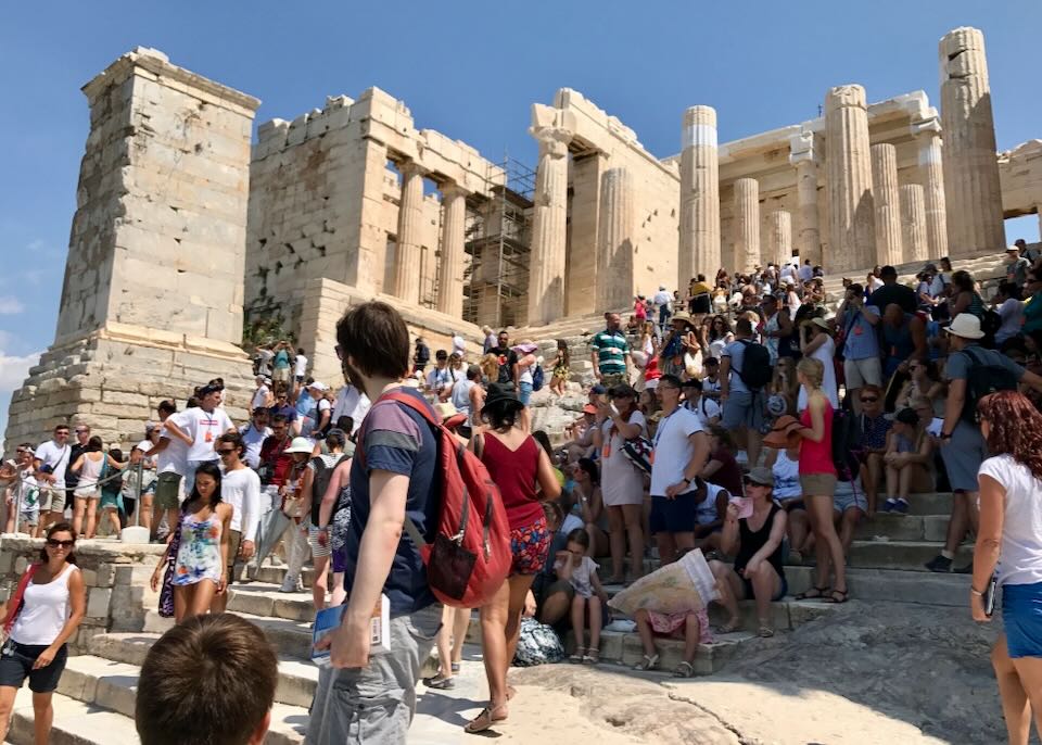 Athens in August.
