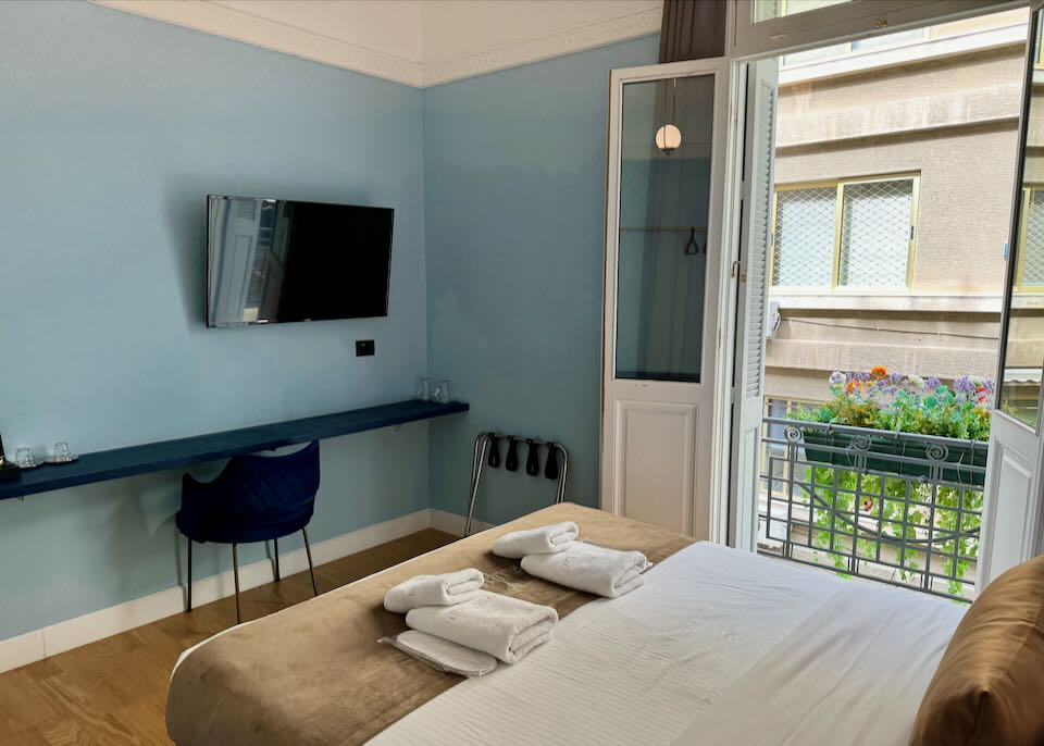 Our Athens hotel on a May visit. 