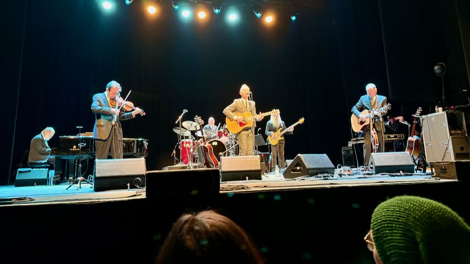 Lyle Lovett in concert in Seattle.