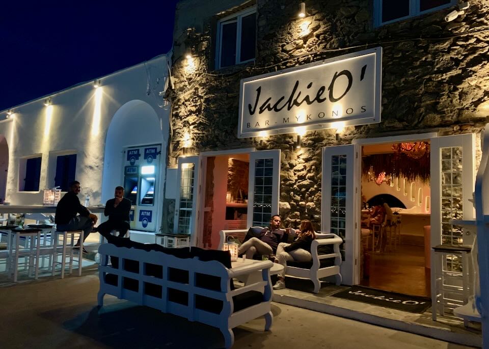 Mykonos Town in May.