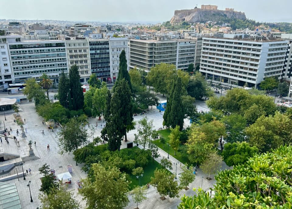 Syntagma Square in September.