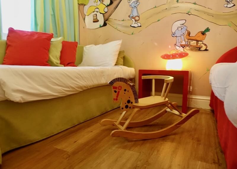 Family suite in Athens.