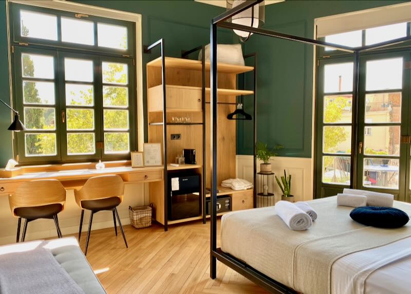 Trendy 4-star hotel in Athens.