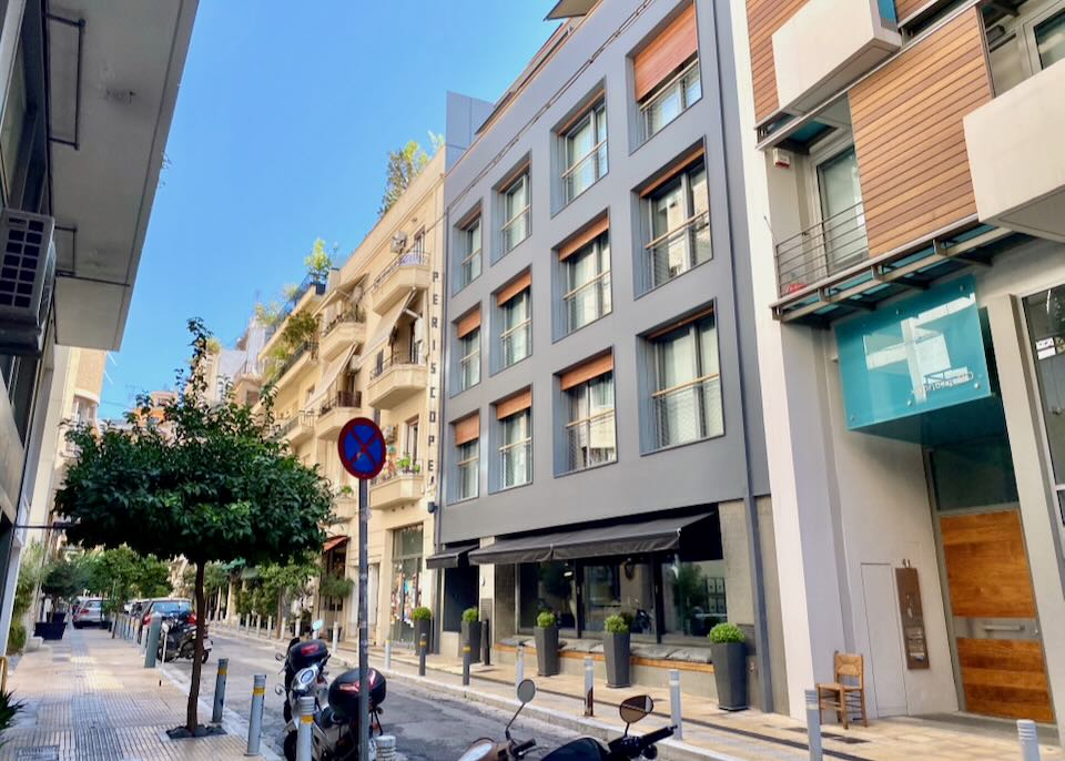 Boutique hotel in Kolonaki.