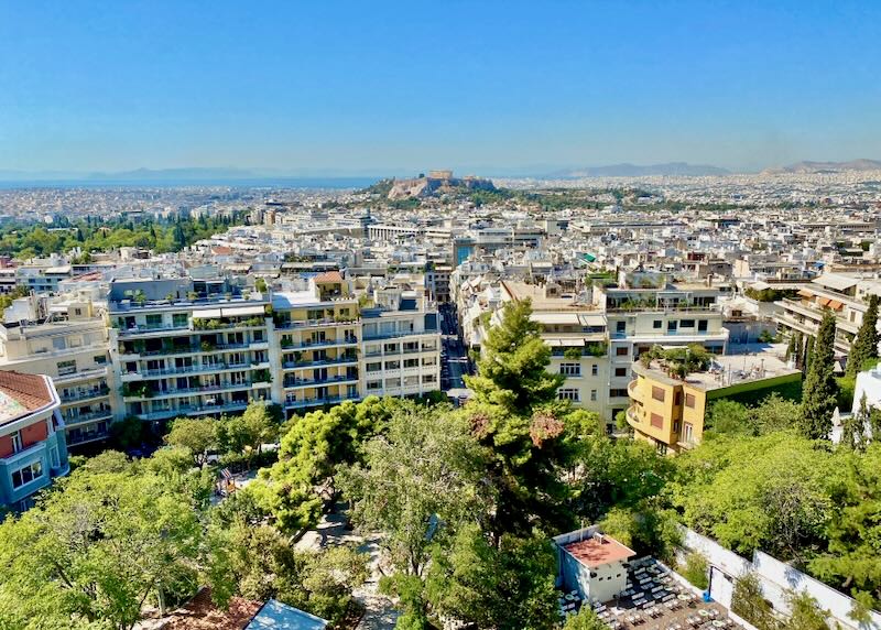 Hotel in Athens with fantastic Acropolis views. 