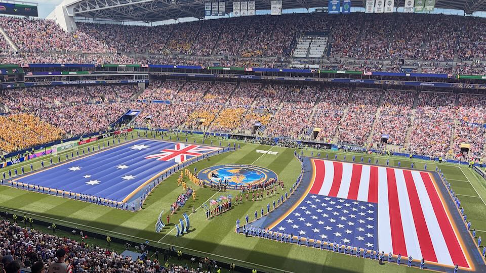 World Cup game in Seattle.