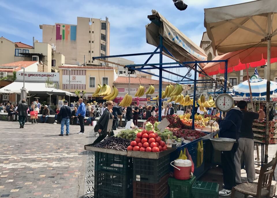 Greece in April.