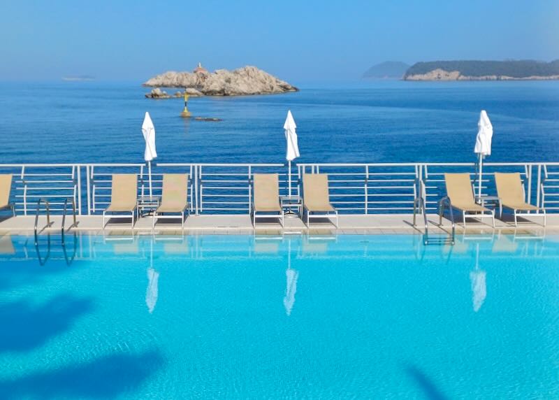 Best hotel with pool for families in Dubrovnik.