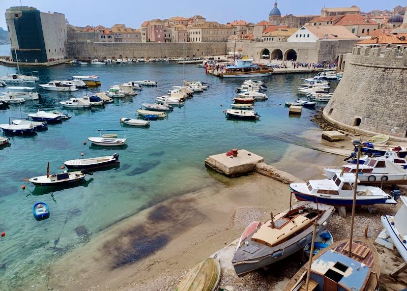 Old Port in Dubrovnik.