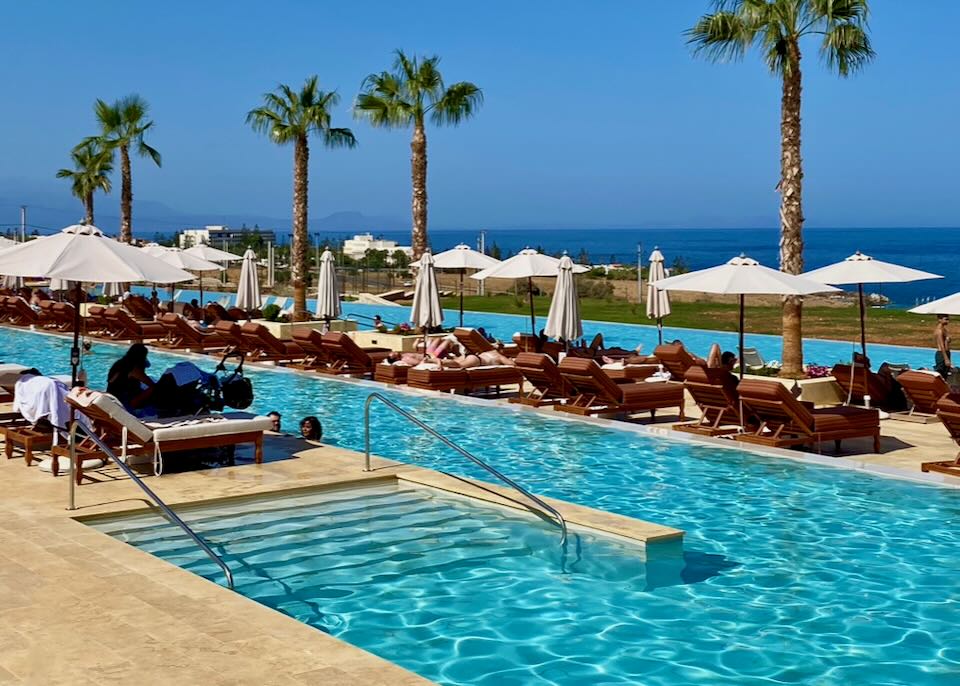 Best luxury resort near Rethymno.