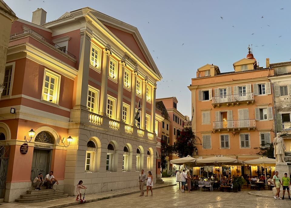 Corfu Town.