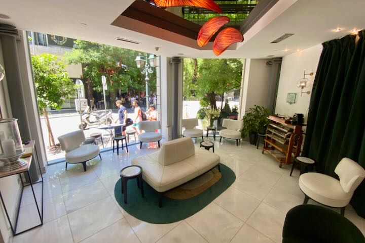 Our hotel in central Thessaloniki.