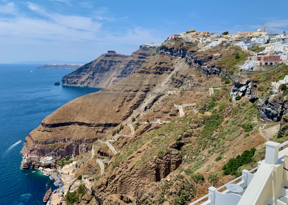 Fira, Santorini, Greece.