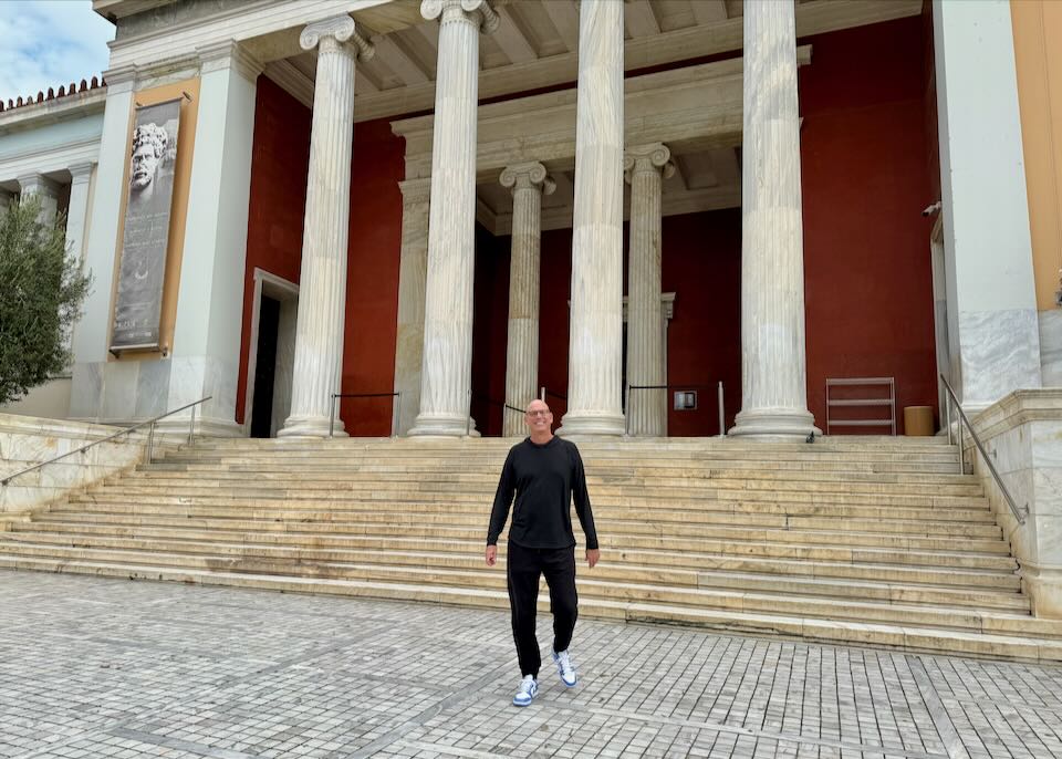 Athens, Greece in the off-season.