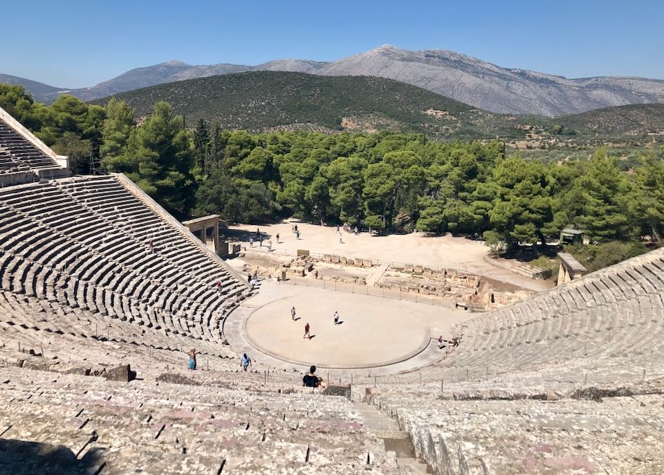 Epidaurus, Greece.